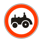 Zabrana saobraćaja za traktore(II-11)