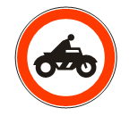 Zabrana saobraćaja za motocikle(II-12)