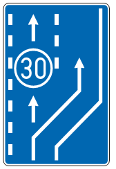saobraćajna traka za spora vozila(III-71)